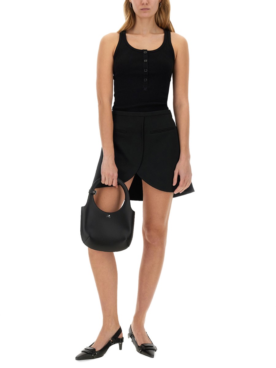 COURREGES TANK TOP RIB 90'S Offerta