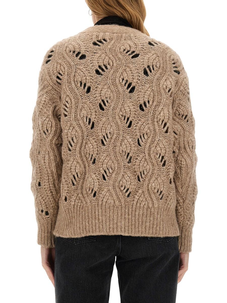 MILA SCHÖN CARDIGAN IN ALPACA Grande vendita