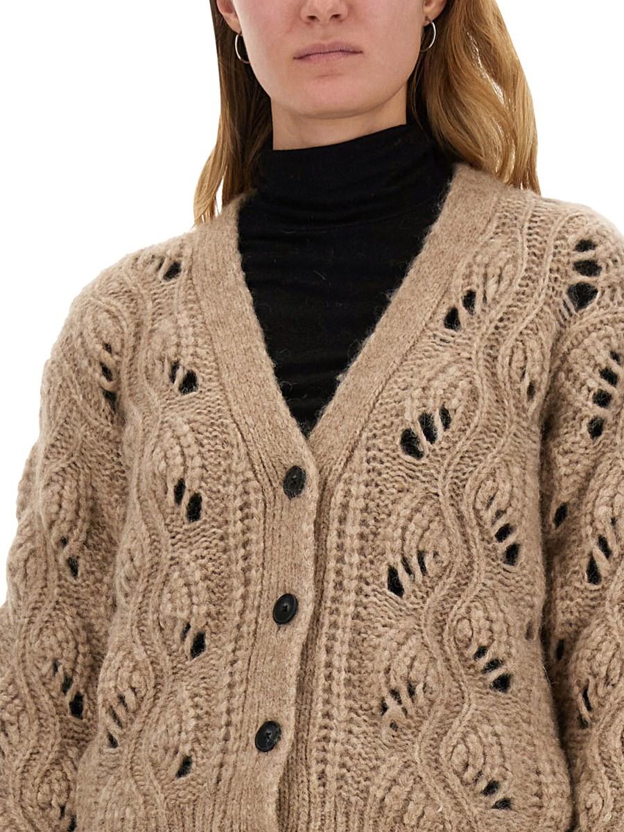 MILA SCHÖN CARDIGAN IN ALPACA Grande vendita
