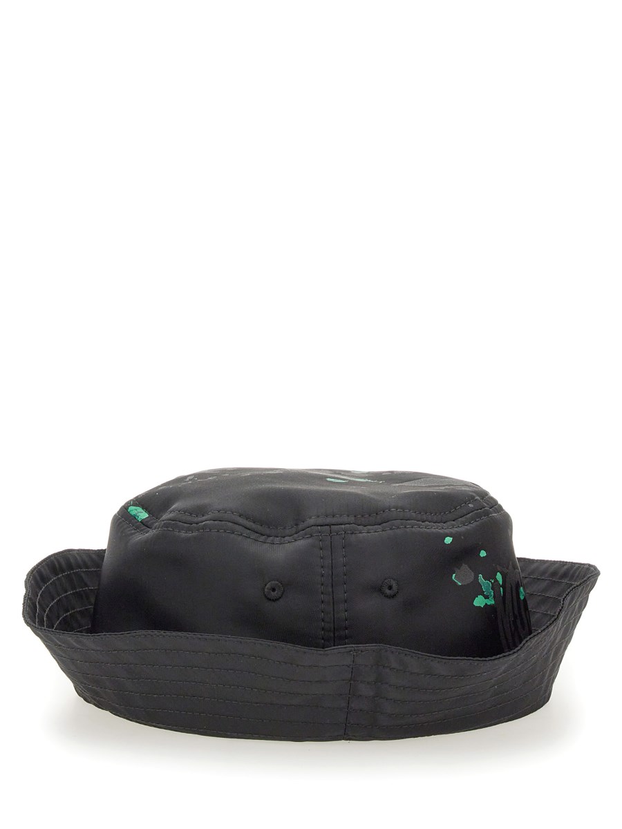 MOSCHINO CAPPELLO BUCKET CON LOGO Nuova