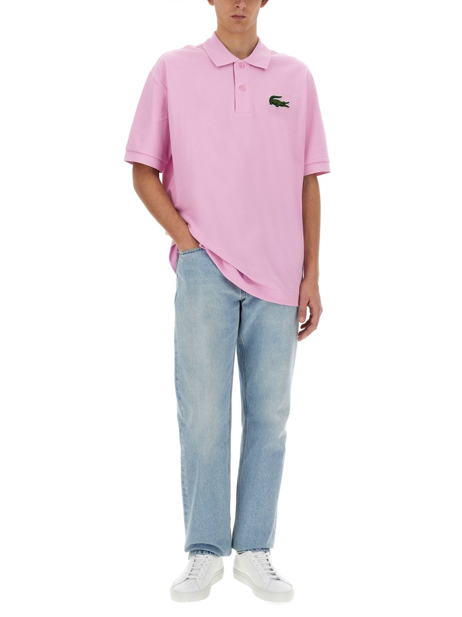 LACOSTE POLO CON LOGO Italy