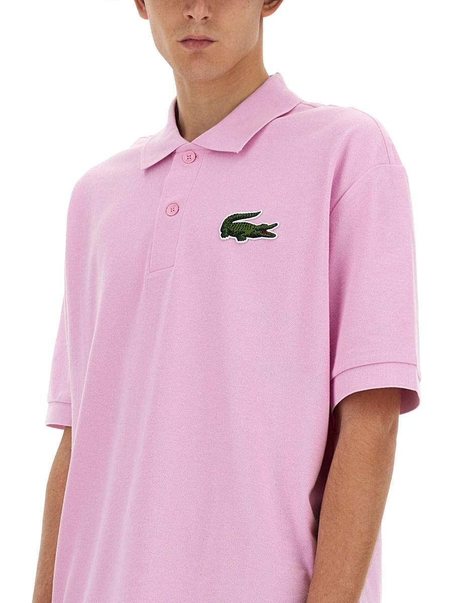LACOSTE POLO CON LOGO Italy