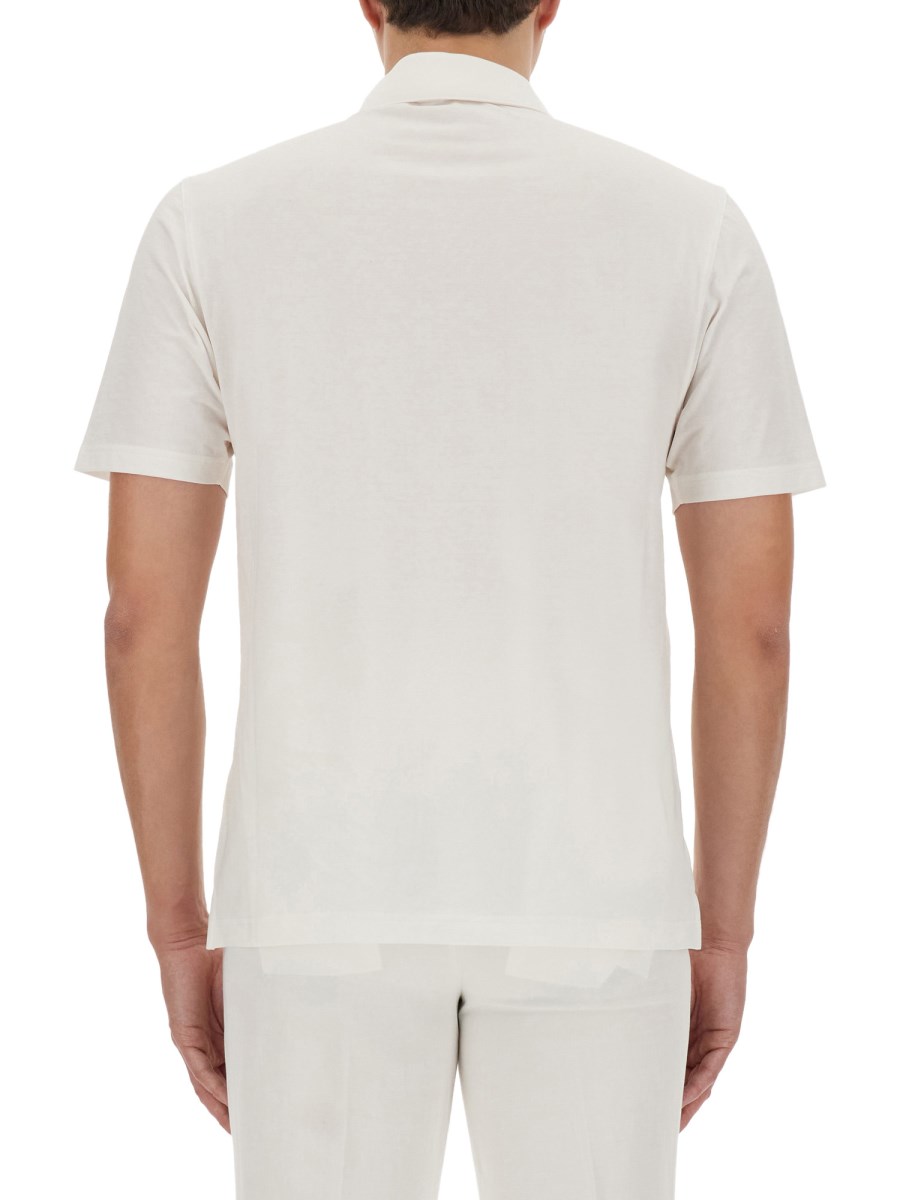 LARDINI POLO REGULAR FIT IN PIQUÉ DI COTONE Nuovo