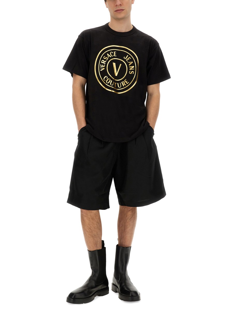 VERSACE JEANS COUTURE T-SHIRT CON LOGO Grandi sconti