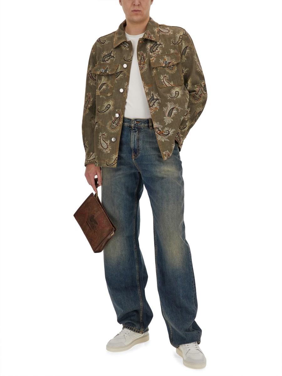 ETRO JEANS IN DENIM DI COTONE Affare Del Giorno