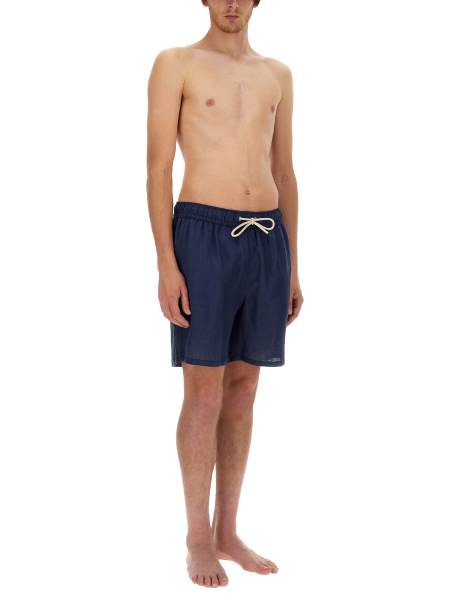 MC2 SAINT BARTH COSTUME DA BAGNO IN LINO Offerta