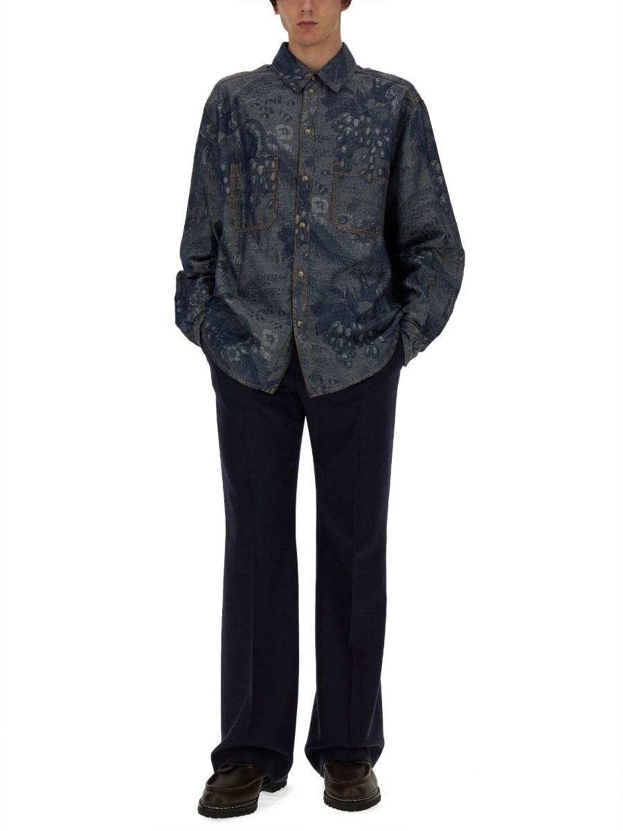 ETRO CAMICIA IN COTONE CON MOTIVO PAISLEY Hotsell