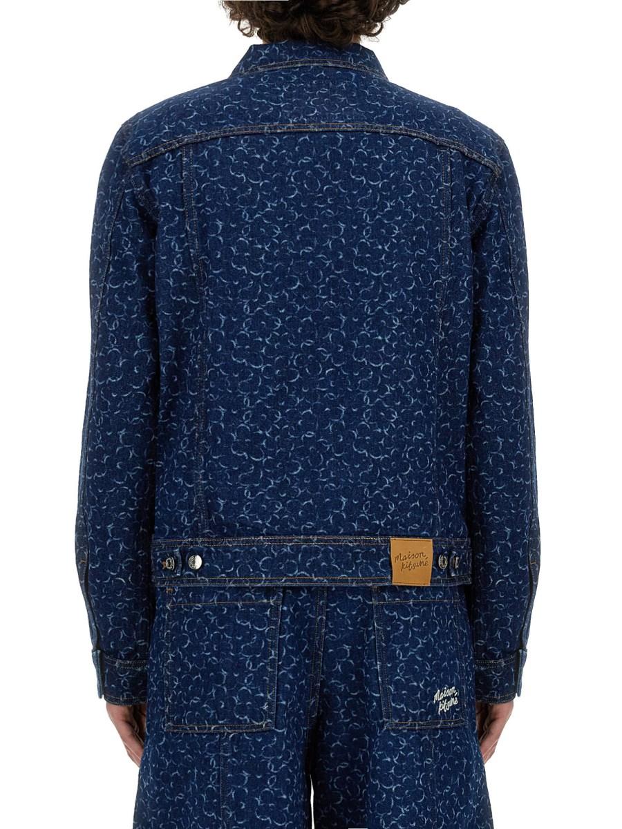 MAISON KITSUNÉ GIACCA IN DENIM Vendita Calda