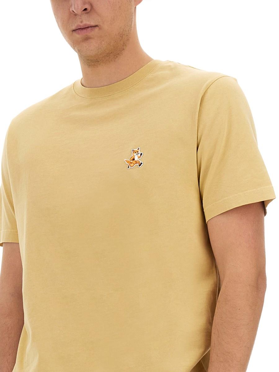 MAISON KITSUNÉ T-SHIRT "SPEEDY FOX" Vendita Economica