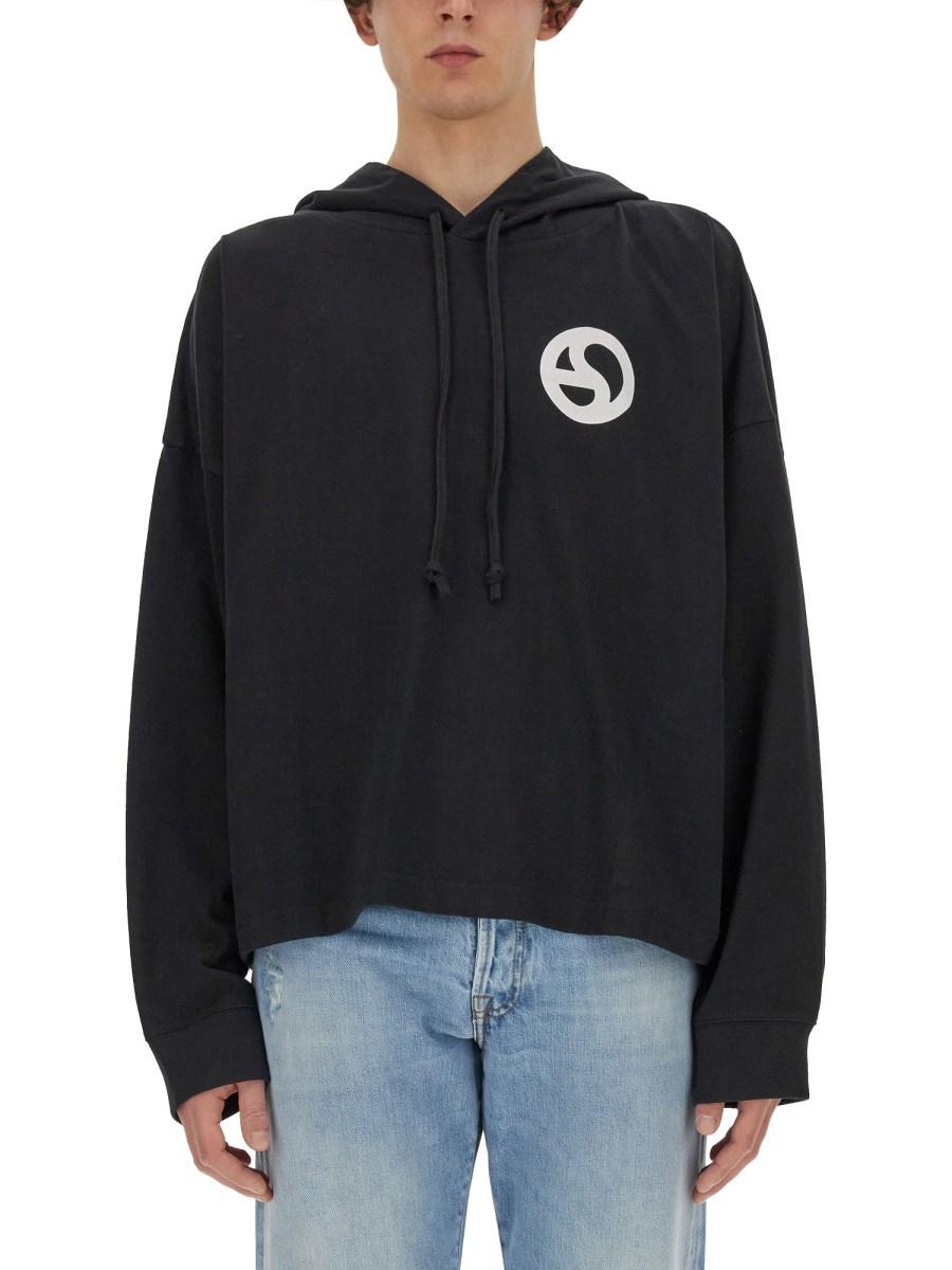 ACNE STUDIOS FELPA CON CAPPUCCIO In Linea