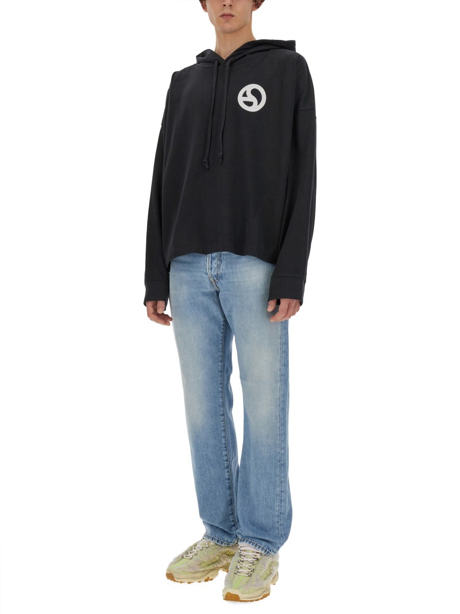 ACNE STUDIOS FELPA CON CAPPUCCIO In Linea