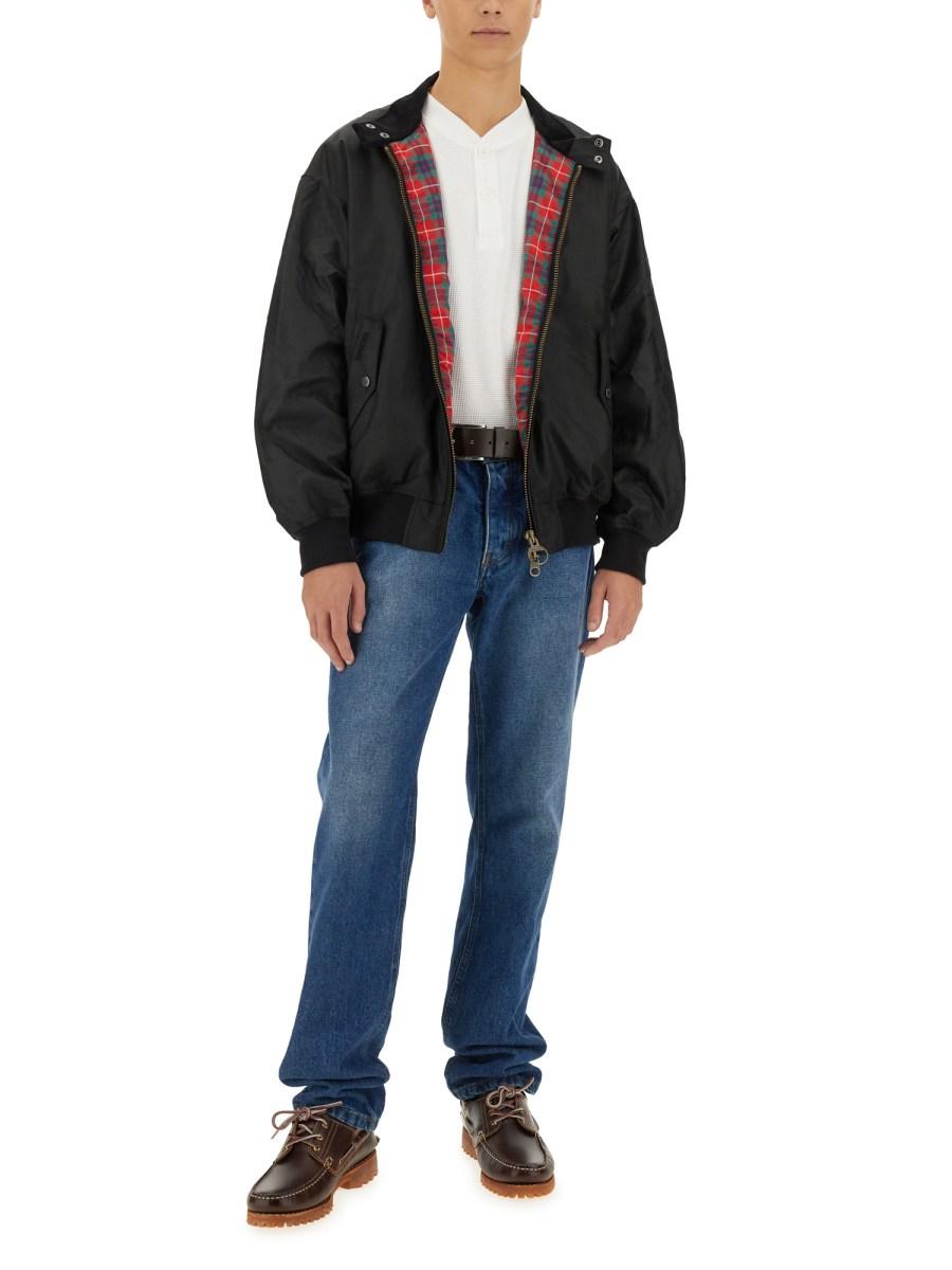 BARACUTA X BARBOUR T-SHIRT HENLEY Soddisfazione Garantita