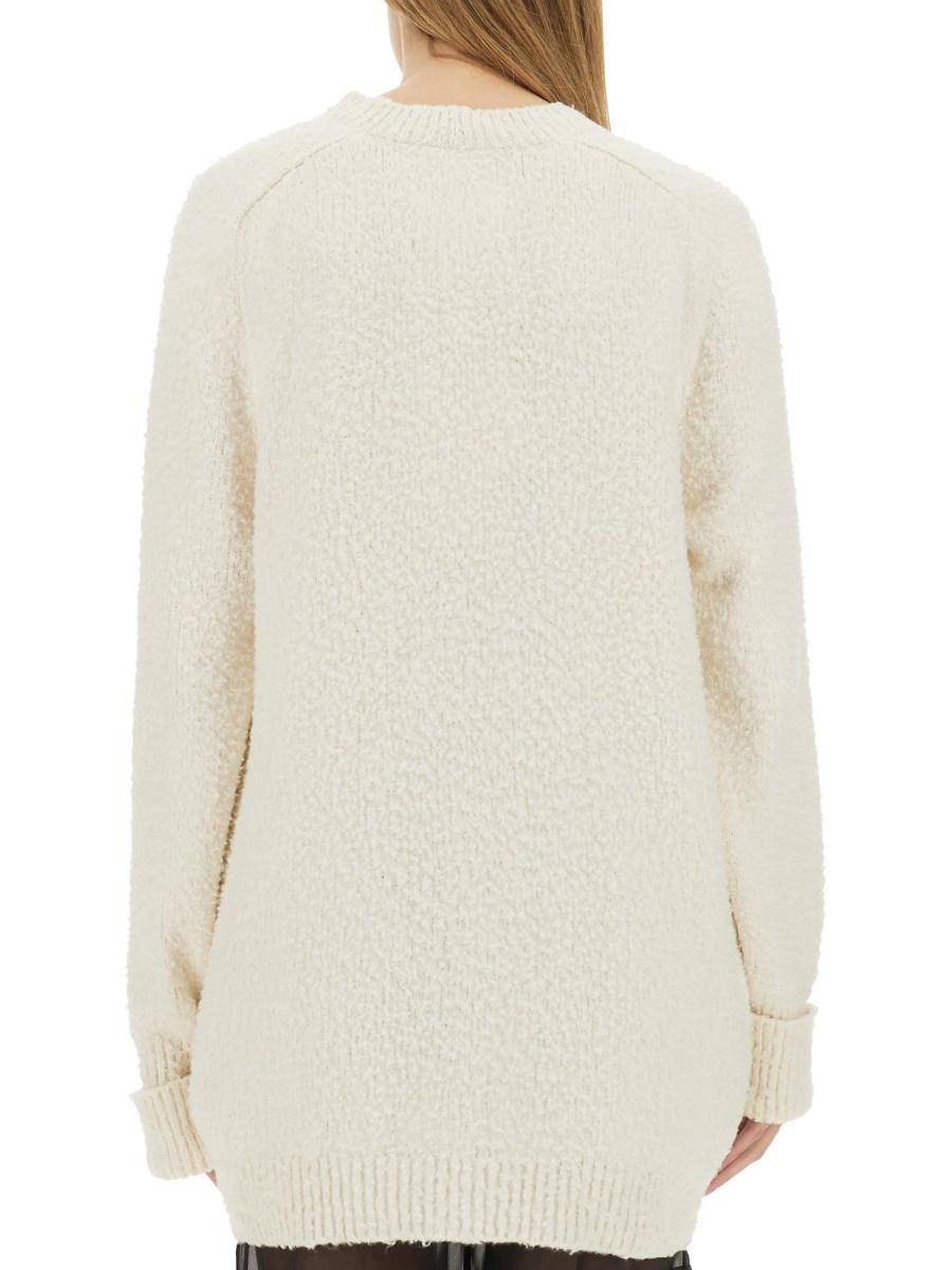 MAISON MARGIELA CARDIGAN OVERSIZE EFFETTO INFELTRITO In Vendita