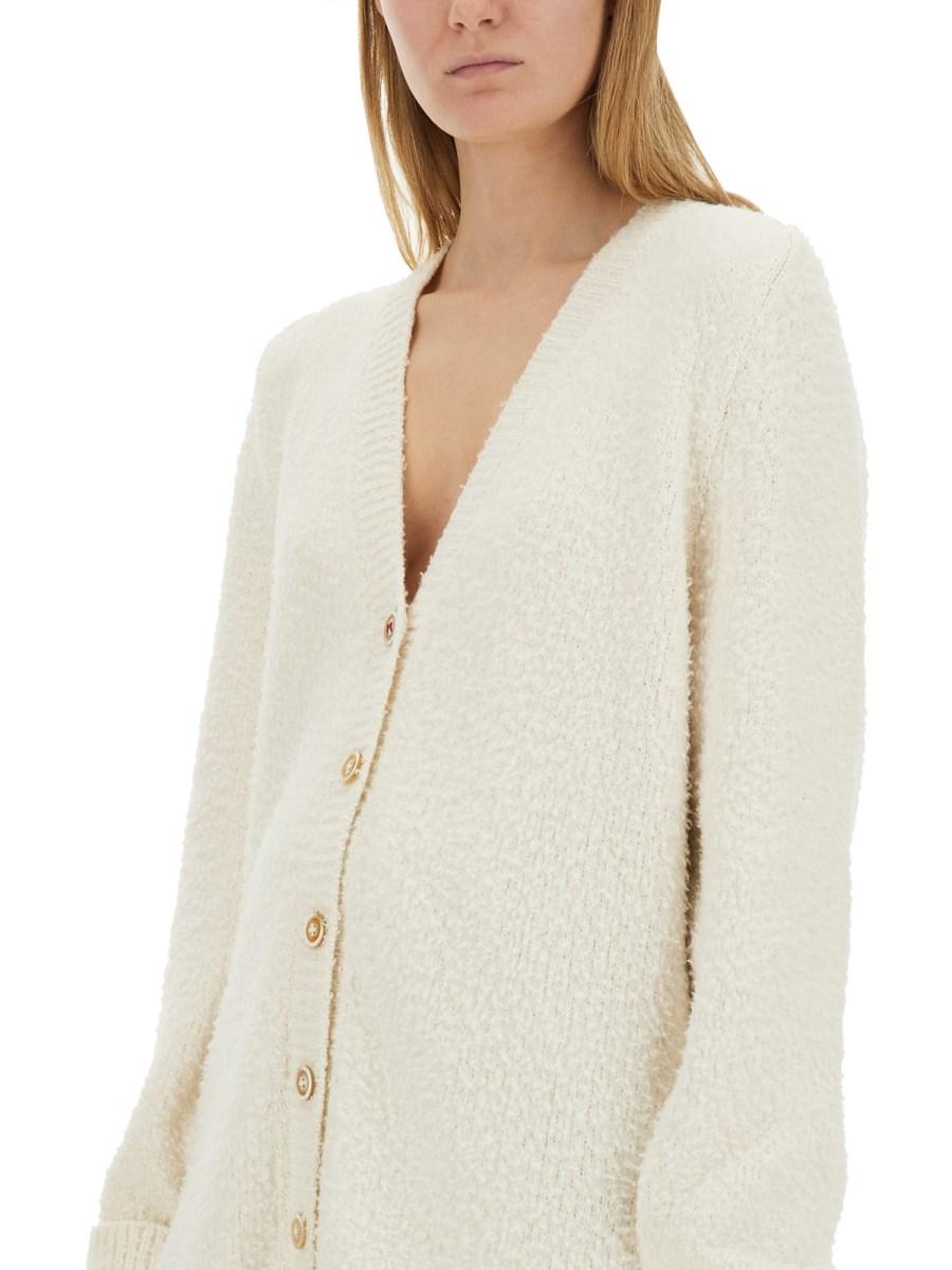 MAISON MARGIELA CARDIGAN OVERSIZE EFFETTO INFELTRITO In Vendita