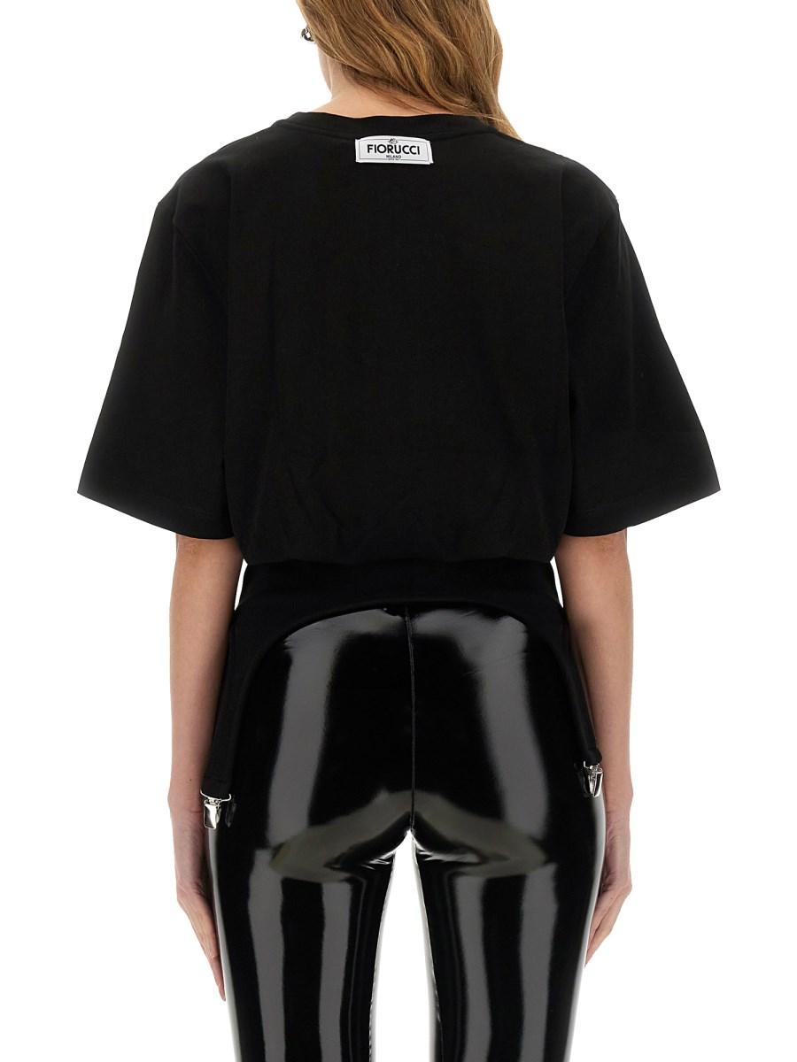 FIORUCCI T-SHIRT CON BRETELLE In Saldo