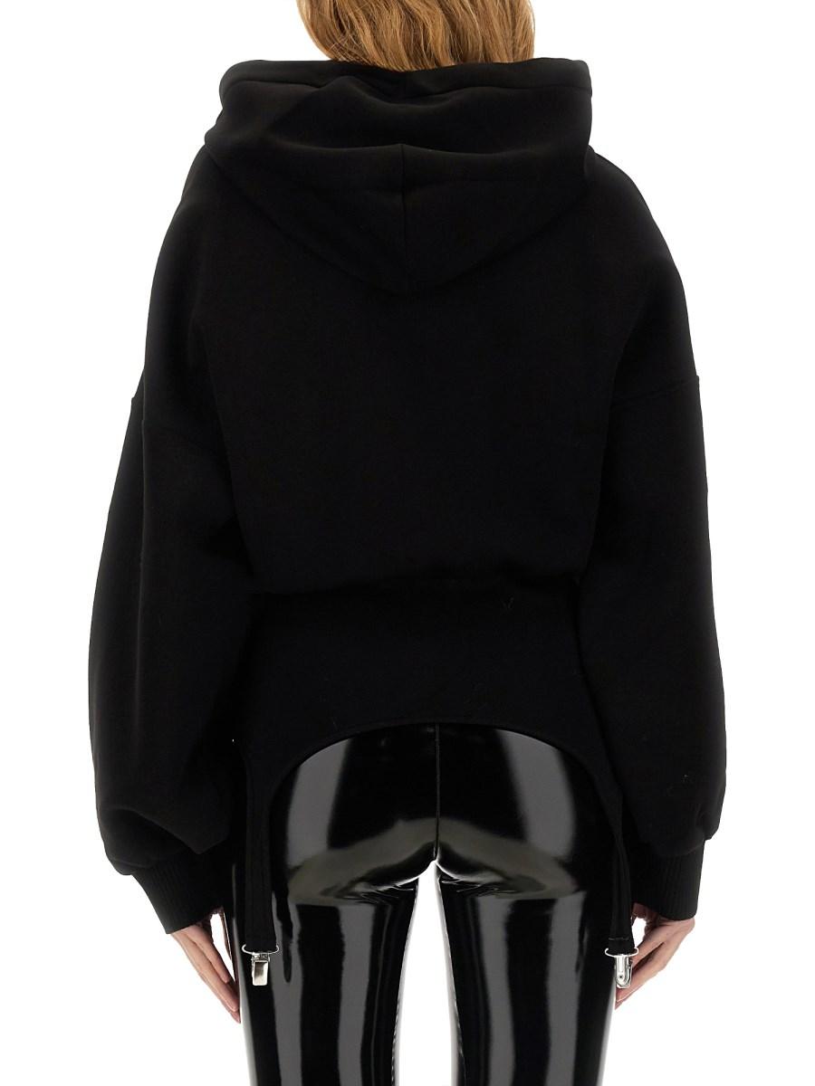 FIORUCCI FELPA IN NEOPRENE CON BRETELLE Nuova