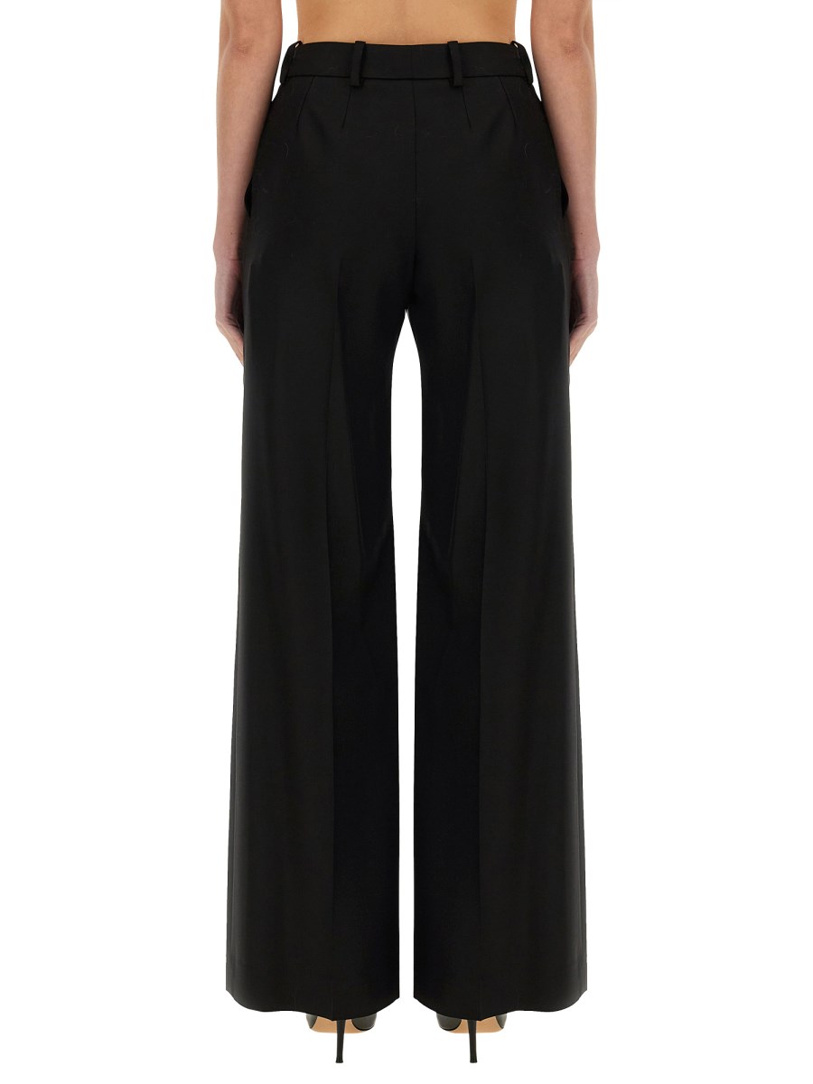 NINA RICCI PANTALONE AMPIO IN GABARDINE DI LANA Italia