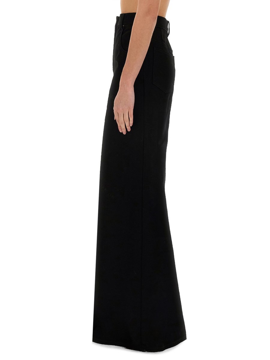 NINA RICCI PANTALONE SVASATO IN DENIM Vendita