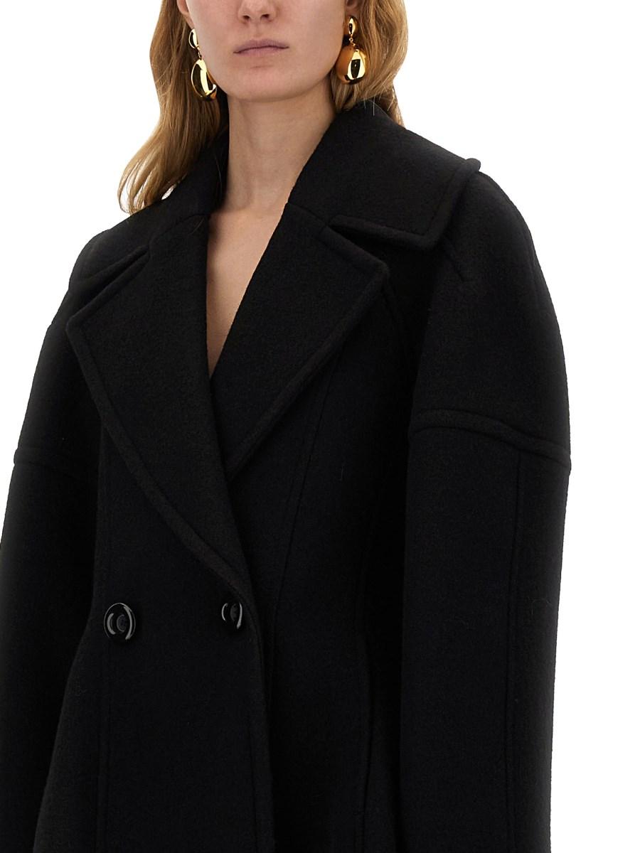 NINA RICCI CAPPOTTO A VITA STRETTA IN LANA Promozione