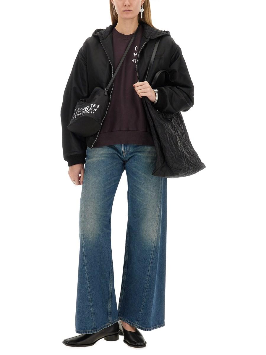 MM6 MAISON MARGIELA GIACCA CON CAPPUCCIO Negozi Online