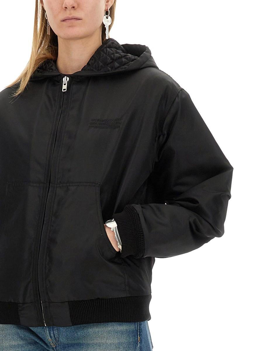 MM6 MAISON MARGIELA GIACCA CON CAPPUCCIO Negozi Online