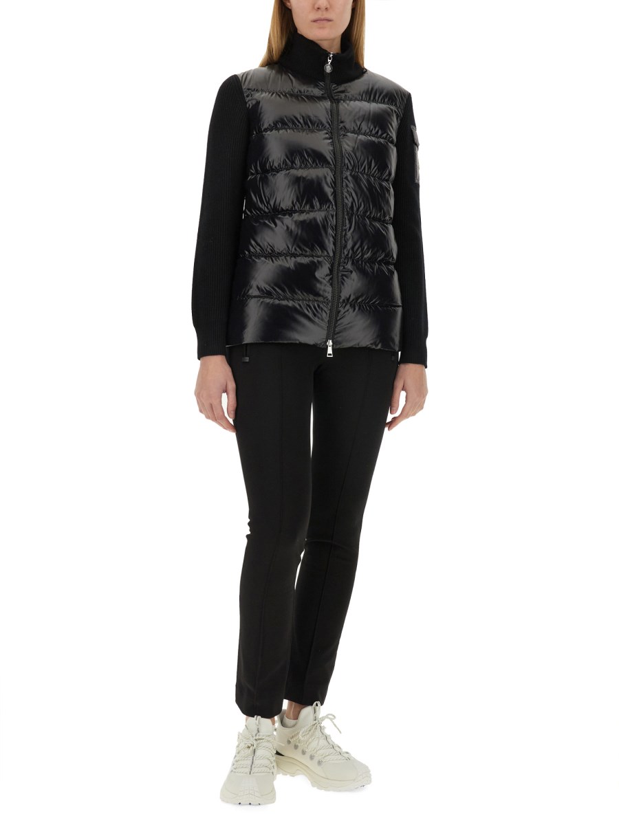 MONCLER CARDIGAN IMBOTTITO Consegna Veloce