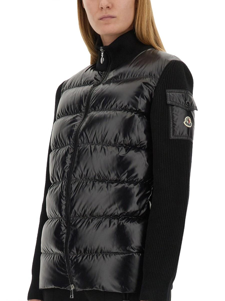 MONCLER CARDIGAN IMBOTTITO Consegna Veloce