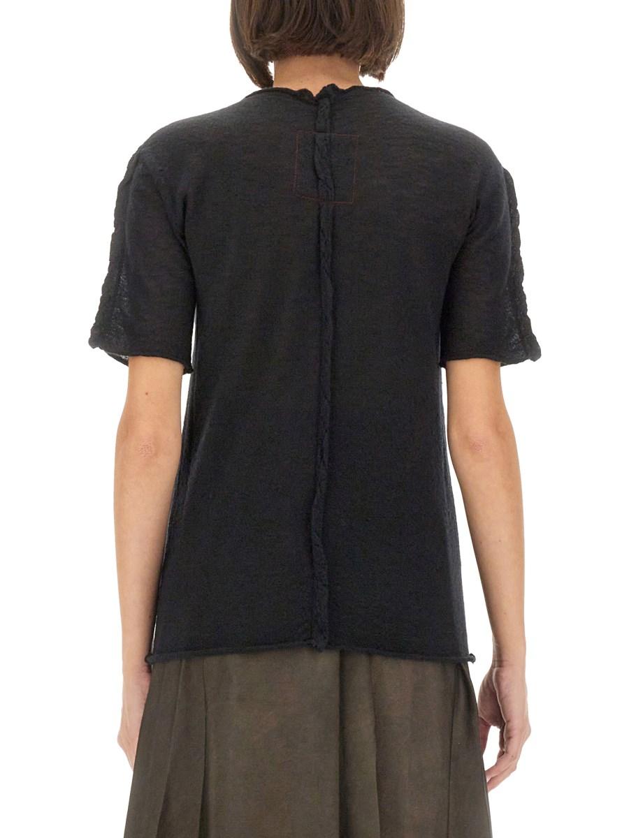 UMA WANG T-SHIRT IN CASHMERE Sconto