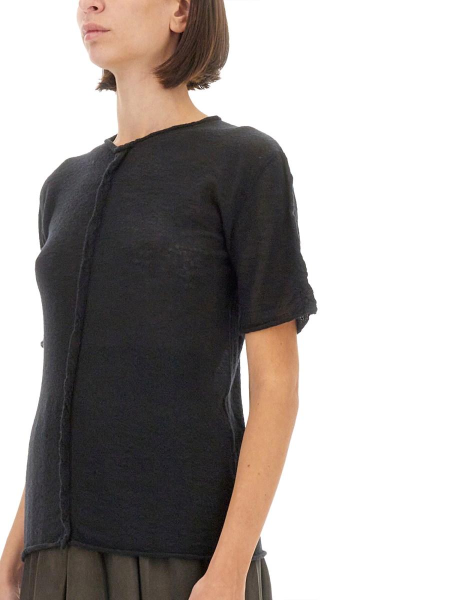 UMA WANG T-SHIRT IN CASHMERE Sconto