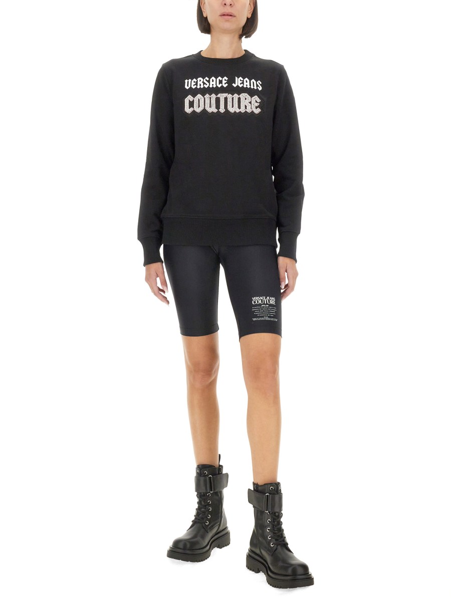 VERSACE JEANS COUTURE FELPA CON LOGO Online