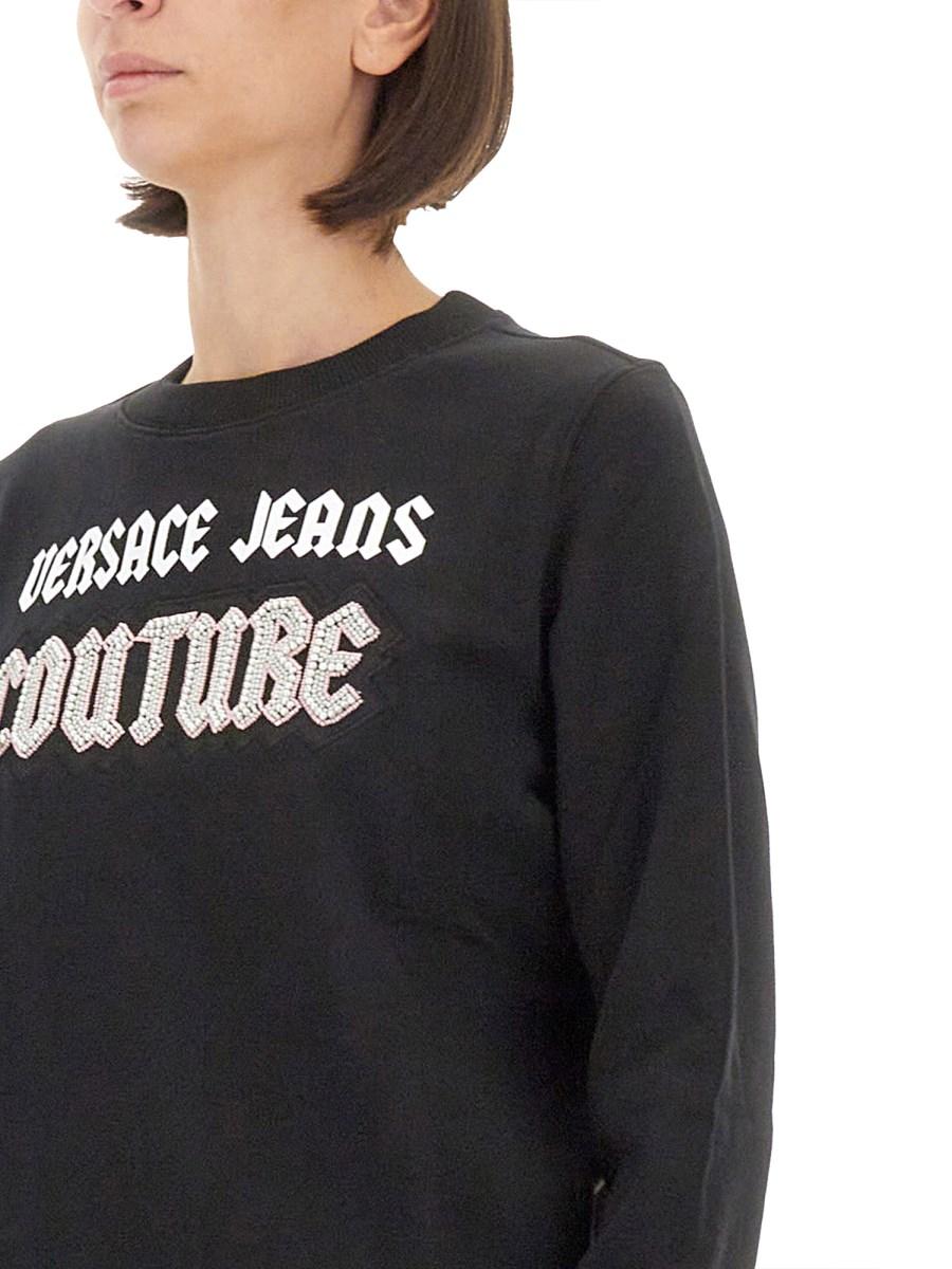 VERSACE JEANS COUTURE FELPA CON LOGO Online