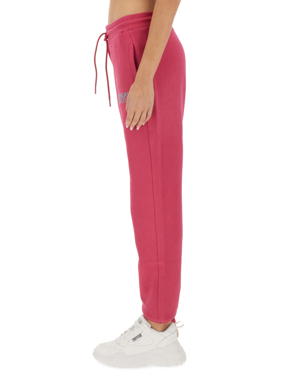VERSACE JEANS COUTURE PANTALONE JOGGING CON LOGO Outlet