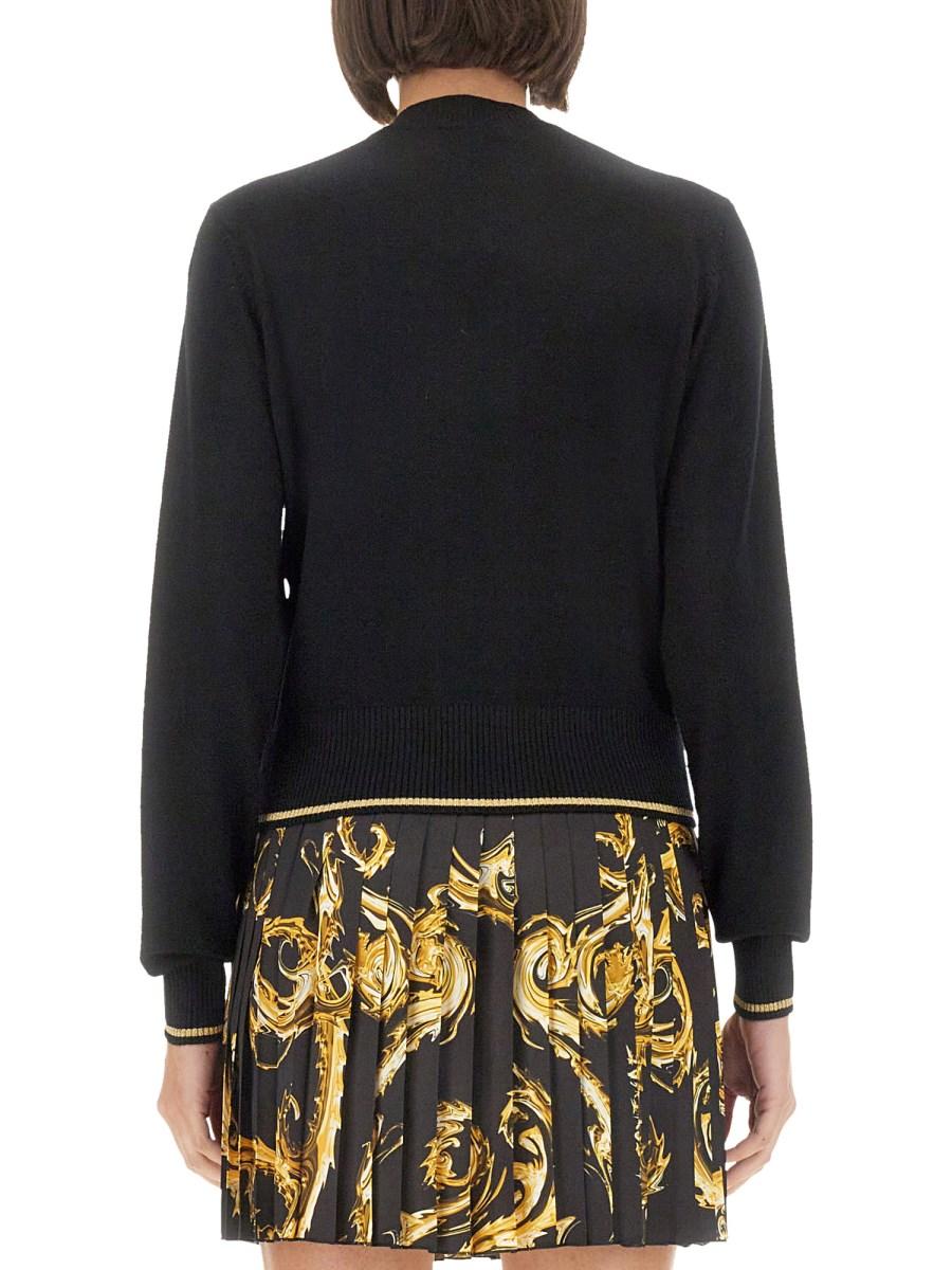 VERSACE JEANS COUTURE MAGLIA V-EMBLEM Vendita Economica