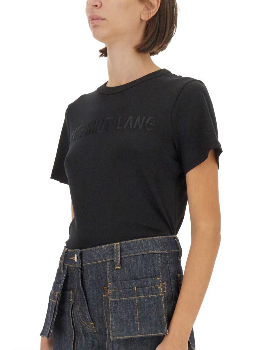 HELMUT LANG T-SHIRT CON LOGO Italia