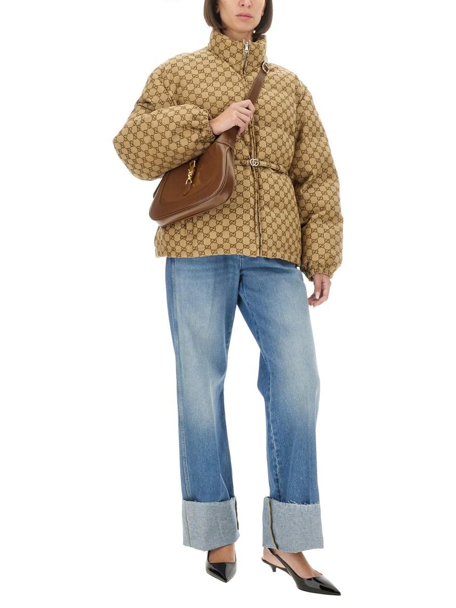 GUCCI BOMBER IN TESSUTO GG Qualità