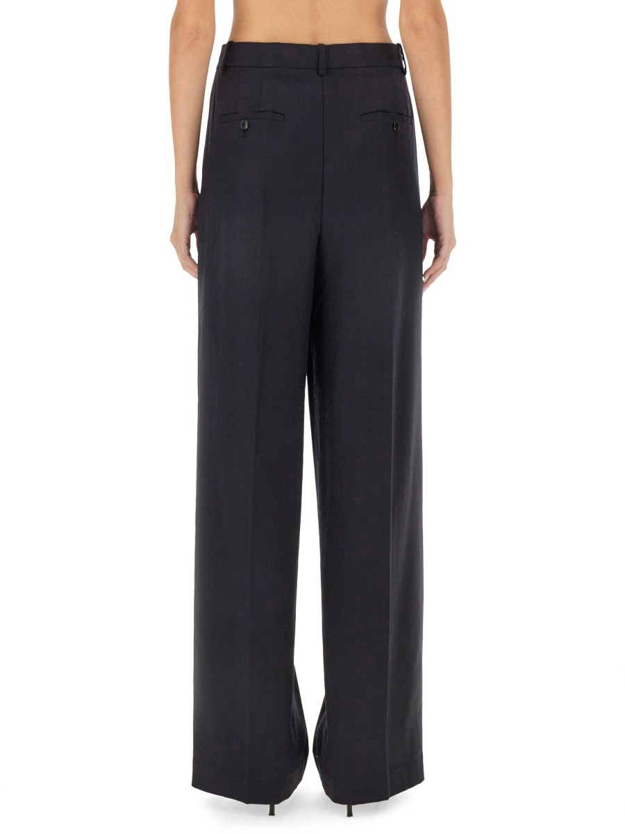 THEORY PANTALONE IN FLANELLA CON DOPPIA PIEGA Vendita