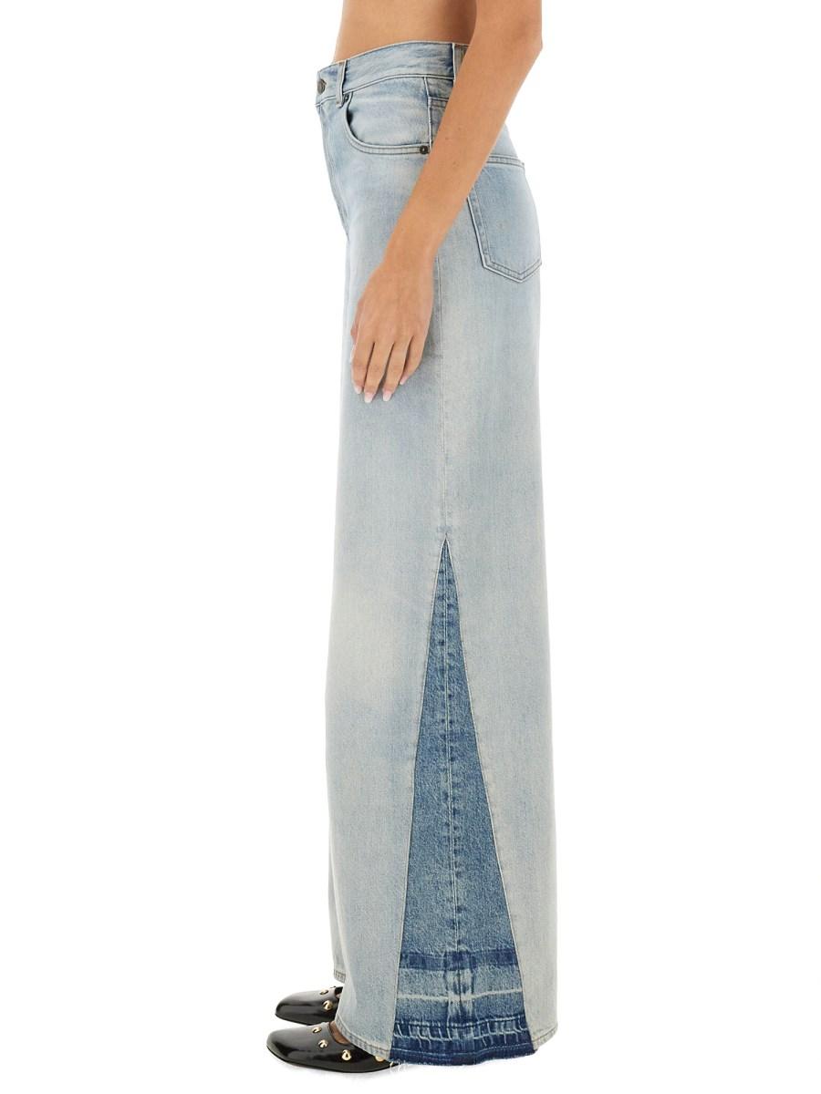 CHLOE&#39; JEANS WIDE LEG Consegna Veloce