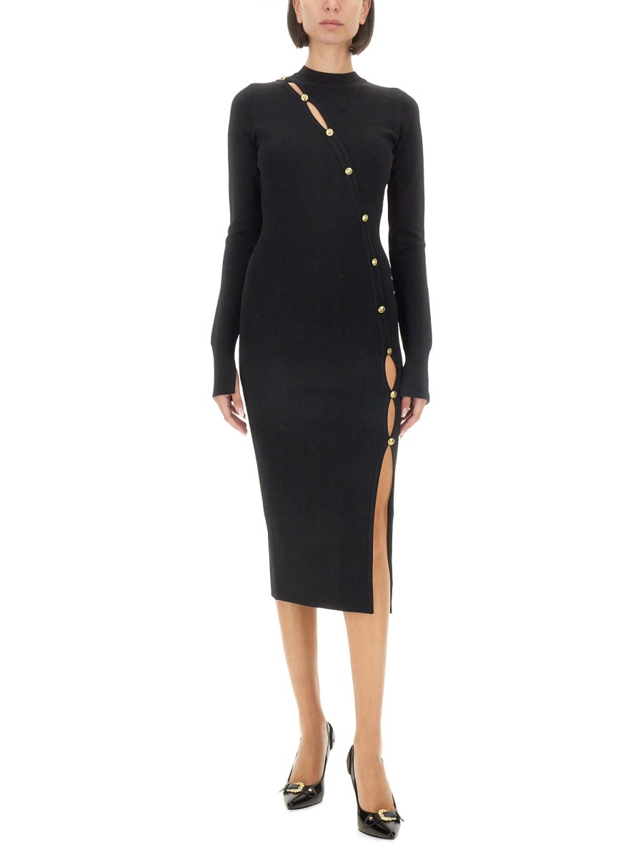 VERSACE JEANS COUTURE ABITO CUT OUT Promozione Limitata