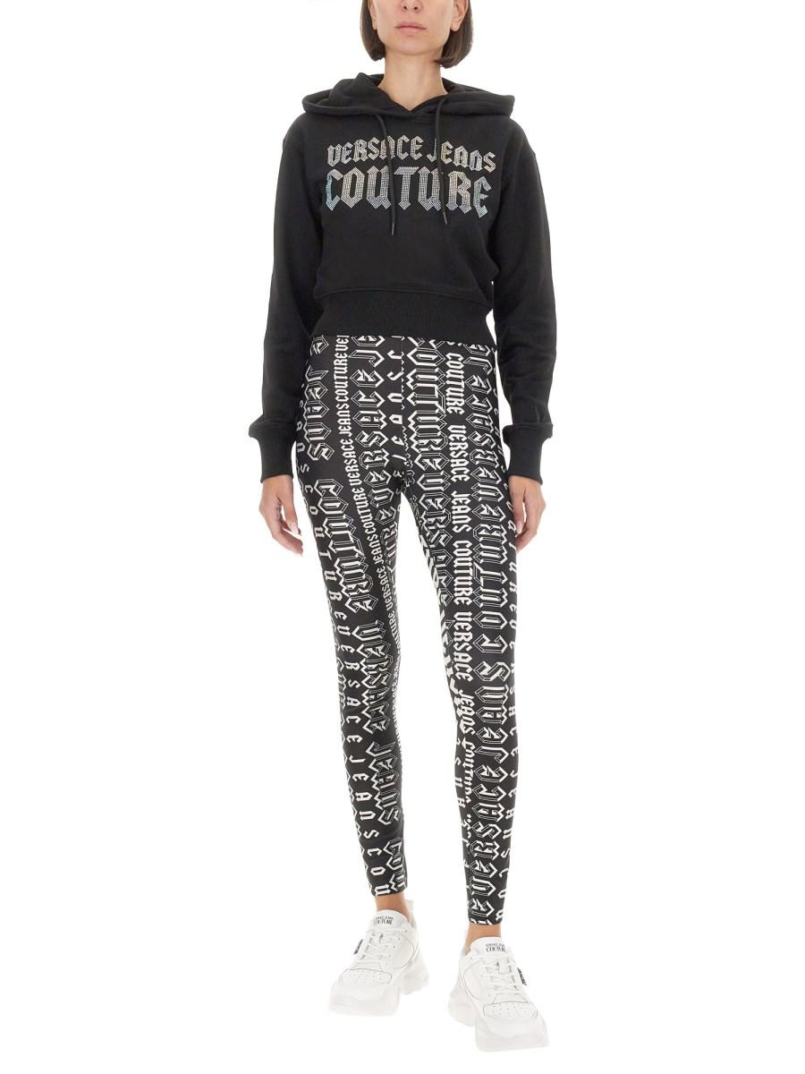 VERSACE JEANS COUTURE FELPA CON LOGO Vendite Flash