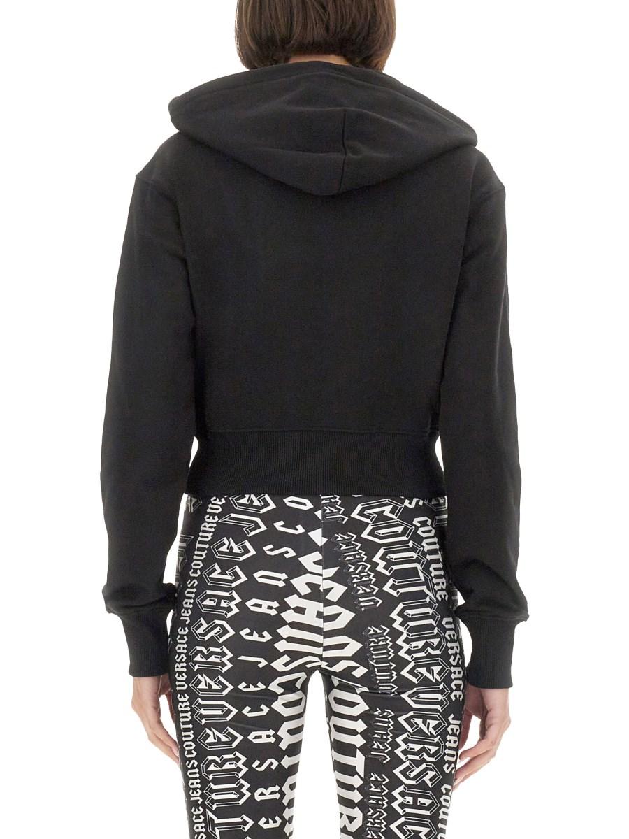 VERSACE JEANS COUTURE FELPA CON LOGO Vendite Flash