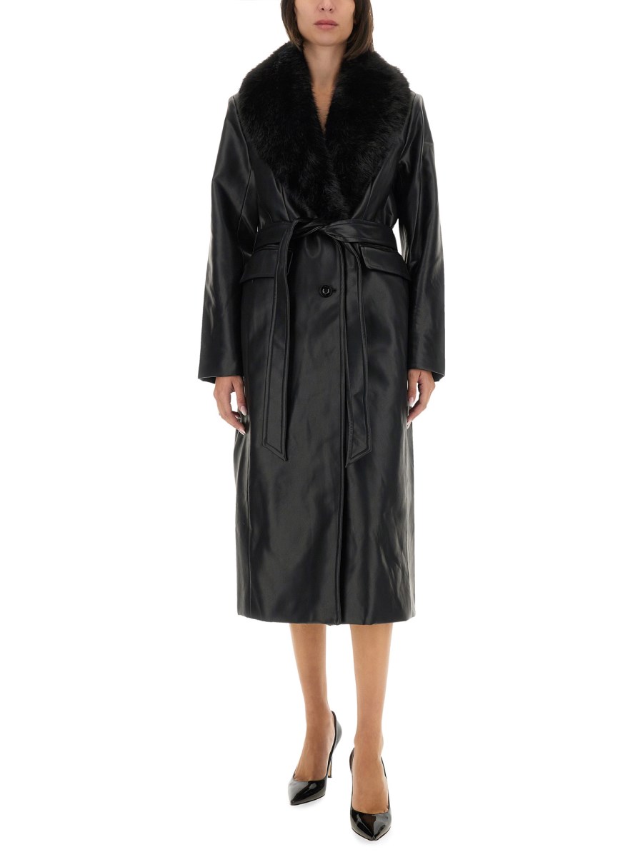 MICHAEL BY MICHAEL KORS CAPPOTTO A VESTAGLIA IN ECO PELLE Economico
