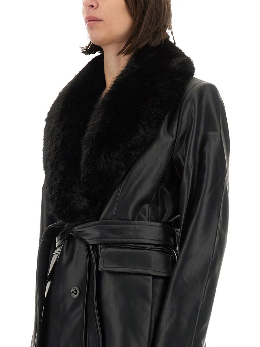 MICHAEL BY MICHAEL KORS CAPPOTTO A VESTAGLIA IN ECO PELLE Economico
