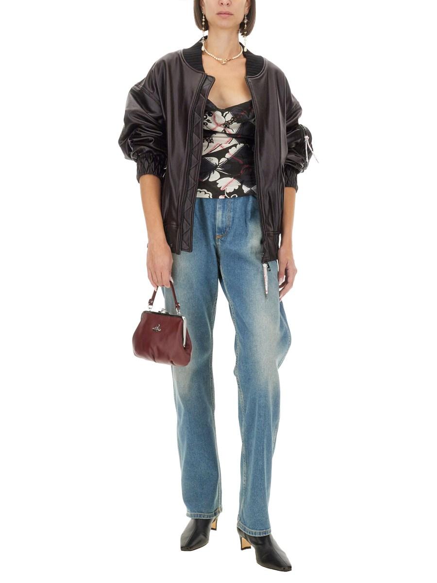 VIVIENNE WESTWOOD JEANS BAGGY IN DENIM Sconto