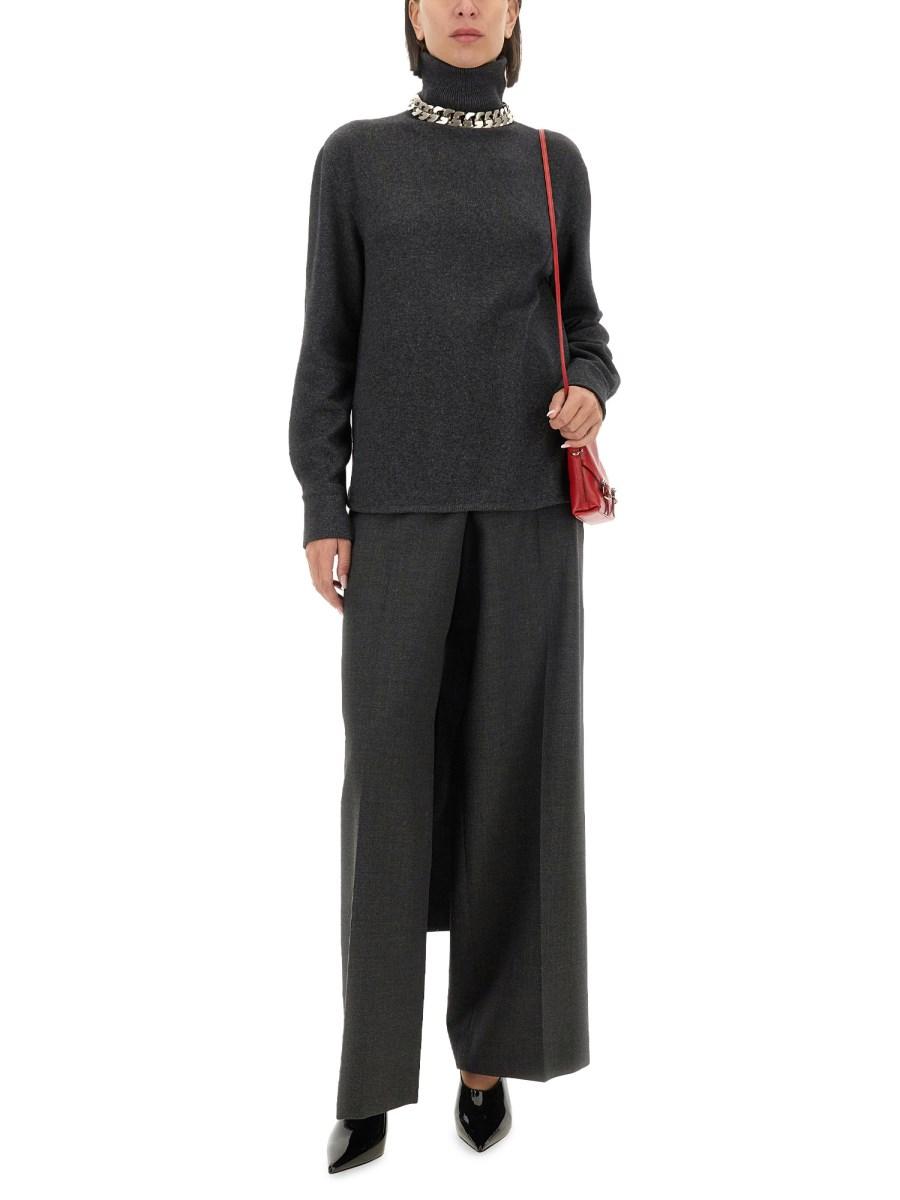 GIVENCHY PANTALONE SARTORIALE OVERSIZE IN LANA Economico