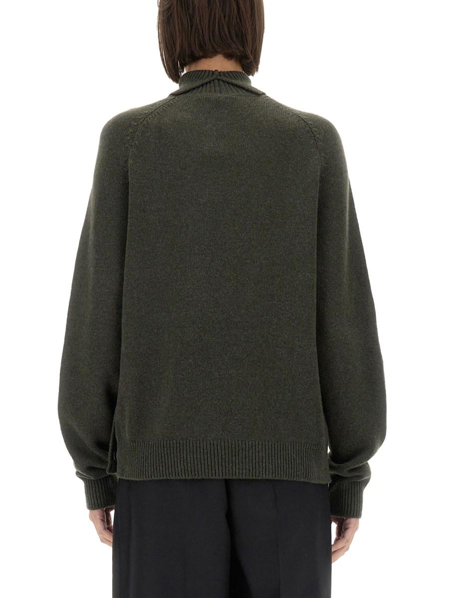 FENDI PULLOVER A COLLO ALTO IN CASHMERE Vendita Calda