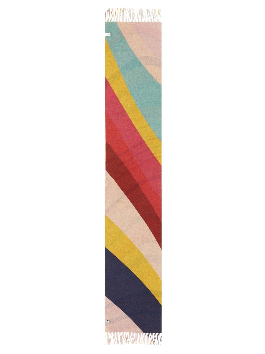 PAUL SMITH SCIARPA IN LANA E CASHMERE Vendita