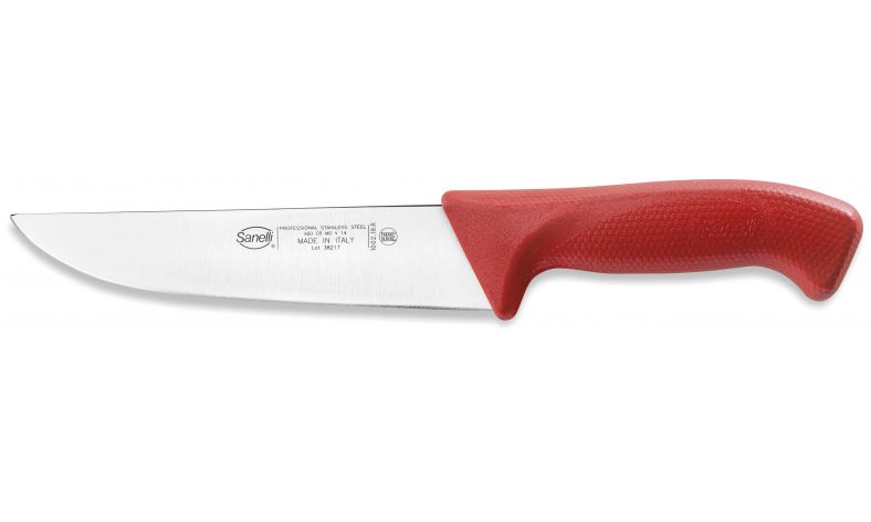 Sanelli COLTELLO FRANCESE CM.18 ROSSO