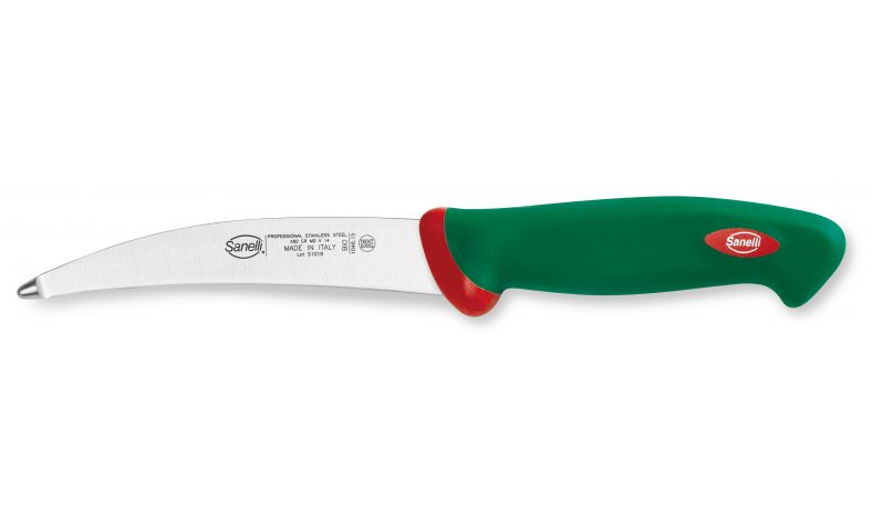 Sanelli COLTELLO SVENTRARE CURVO CM.15