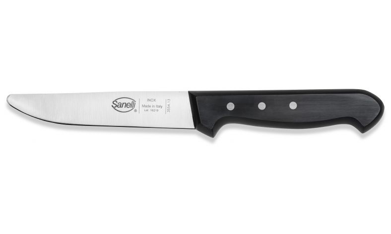Sanelli COLTELLO LAMA LISCIA PUNTA TONDA CM.13