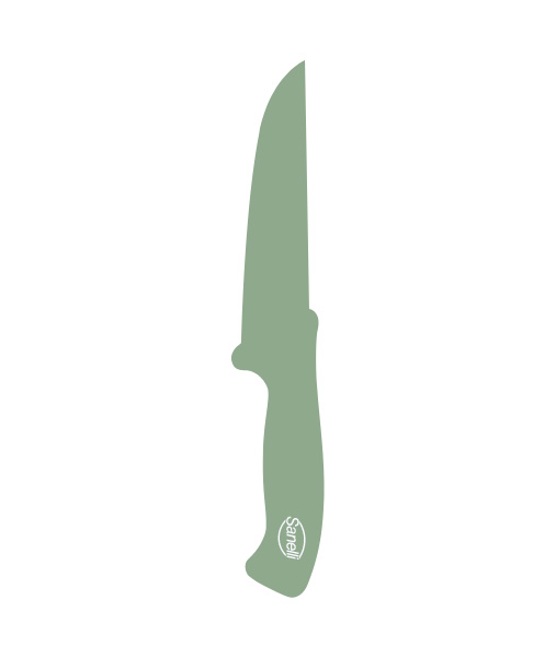 Sanelli COLTELLO FRANCESE SEGHETTATO CM.21